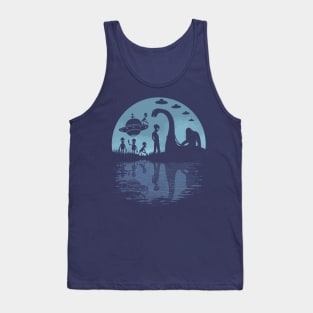 Bigfoot Loch Ness Monster And Aliens Tank Top